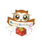 Lovely Owl Daily（個別スタンプ：13）