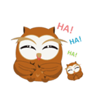 Lovely Owl Daily（個別スタンプ：16）