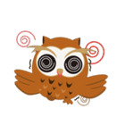 Lovely Owl Daily（個別スタンプ：23）