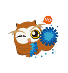 Lovely Owl Daily（個別スタンプ：24）