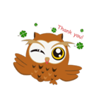 Lovely Owl Daily（個別スタンプ：26）