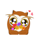 Lovely Owl Daily（個別スタンプ：28）