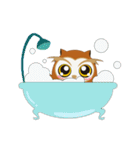 Lovely Owl Daily（個別スタンプ：32）