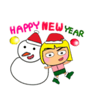 Ken To.17Merry Christmas.（個別スタンプ：6）