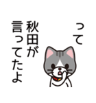 秋田さんと秋田さんの友達専用（個別スタンプ：40）