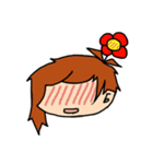 That is to gross hair is not a flower（個別スタンプ：16）