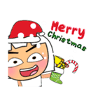 Mena Shiba.17Merry Christmas.（個別スタンプ：8）