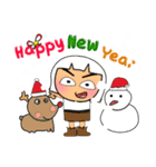 Mena Shiba.17Merry Christmas.（個別スタンプ：10）