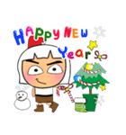 Mena Shiba.17Merry Christmas.（個別スタンプ：13）