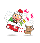 Mena Shiba.17Merry Christmas.（個別スタンプ：36）