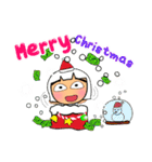 Mena Shiba.17Merry Christmas.（個別スタンプ：39）