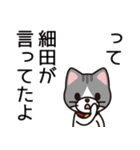 細田さんと細田さんの友達専用（個別スタンプ：40）