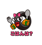 It is a タイヤ（個別スタンプ：26）