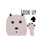 Hello polar bear or dog（個別スタンプ：1）