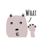 Hello polar bear or dog（個別スタンプ：6）