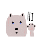 Hello polar bear or dog（個別スタンプ：11）