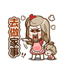 Touched's family:Mamma Mia(Mommy only)（個別スタンプ：11）