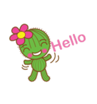 Lovely little cactus（個別スタンプ：1）