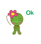 Lovely little cactus（個別スタンプ：23）