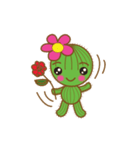 Lovely little cactus（個別スタンプ：31）