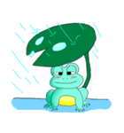 Q Lovely Frog（個別スタンプ：2）