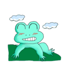 Q Lovely Frog（個別スタンプ：11）