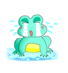 Q Lovely Frog（個別スタンプ：19）