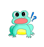 Q Lovely Frog（個別スタンプ：20）