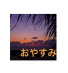 癒しの景色と無難な毎日（個別スタンプ：7）