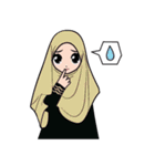 Hijab and girl（個別スタンプ：14）