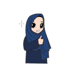 Hijab and girl（個別スタンプ：23）