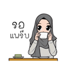 Hijab and girl（個別スタンプ：39）