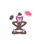 The Handsome monkey（個別スタンプ：2）