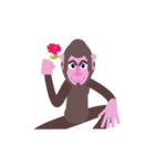 The Handsome monkey（個別スタンプ：15）