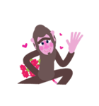 The Handsome monkey（個別スタンプ：17）