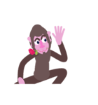 The Handsome monkey（個別スタンプ：19）