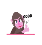 The Handsome monkey（個別スタンプ：22）