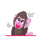 The Handsome monkey（個別スタンプ：23）