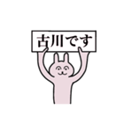 古川さん 名字スタンプ（個別スタンプ：1）