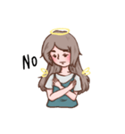 Angel say hello（個別スタンプ：3）