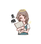 Angel say hello（個別スタンプ：20）