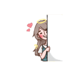 Angel say hello（個別スタンプ：24）