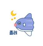 SunFish Emoji -Korean（個別スタンプ：11）