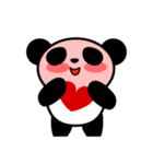 Panda Fun Sticker Set（個別スタンプ：9）