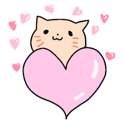 [LINEスタンプ] Love Nekocats