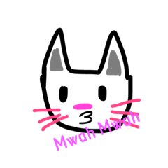 [LINEスタンプ] meow is cat