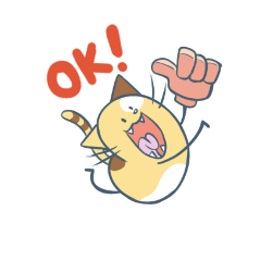 [LINEスタンプ] loyo the cat