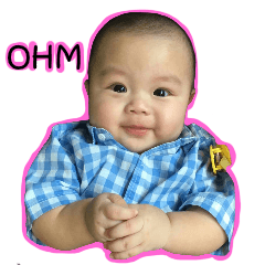 [LINEスタンプ] Ohm Junior