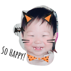 [LINEスタンプ] Hajun face