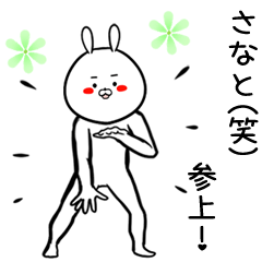 [LINEスタンプ] さなと専用の面白なまえスタンプ